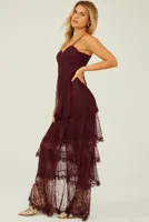 Maddie Lace Maxi Dress