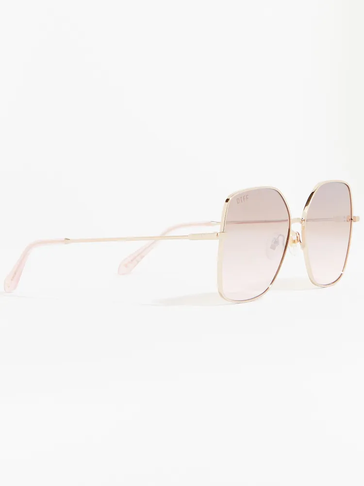 Iris Large Square Sunglasses By DIFF