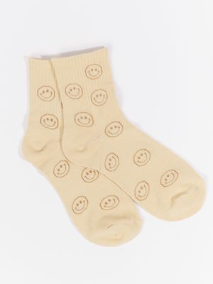 Smiley All Over Socks