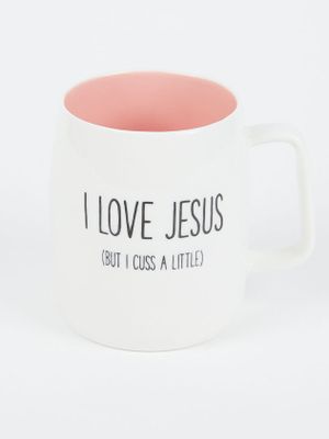 Love Jesus But I Cuss A Little Mug