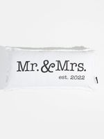 Mr. & Mrs. 2022 Pillow