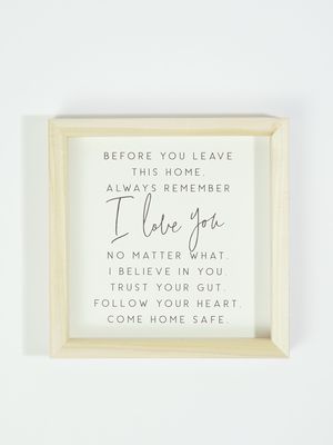 Always Remember I Love You Wall Art