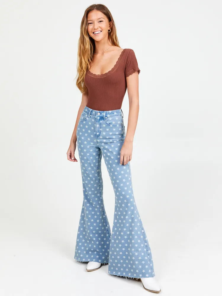 Star Power Flare Jeans