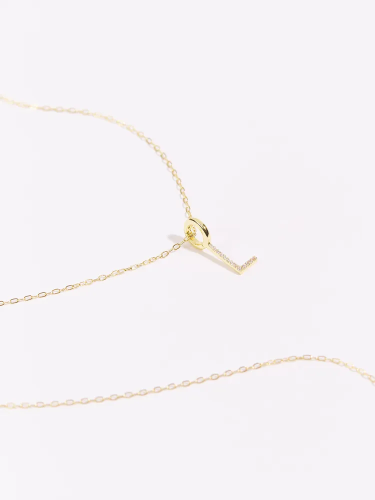 The Monogram Initial Necklace | Altar'd State