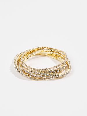 Rhinestone Stretch Bracelet Set
