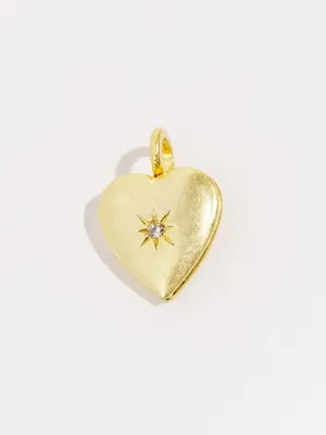 Charm'd Heart Locket Charm