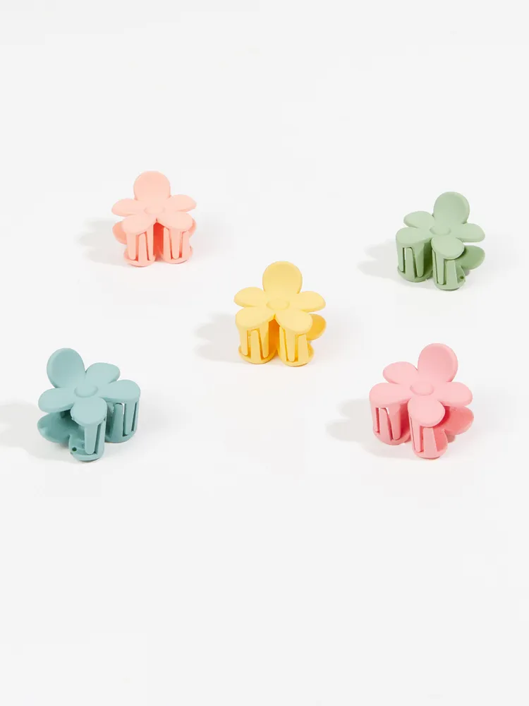 Flower Claw Clip Pack
