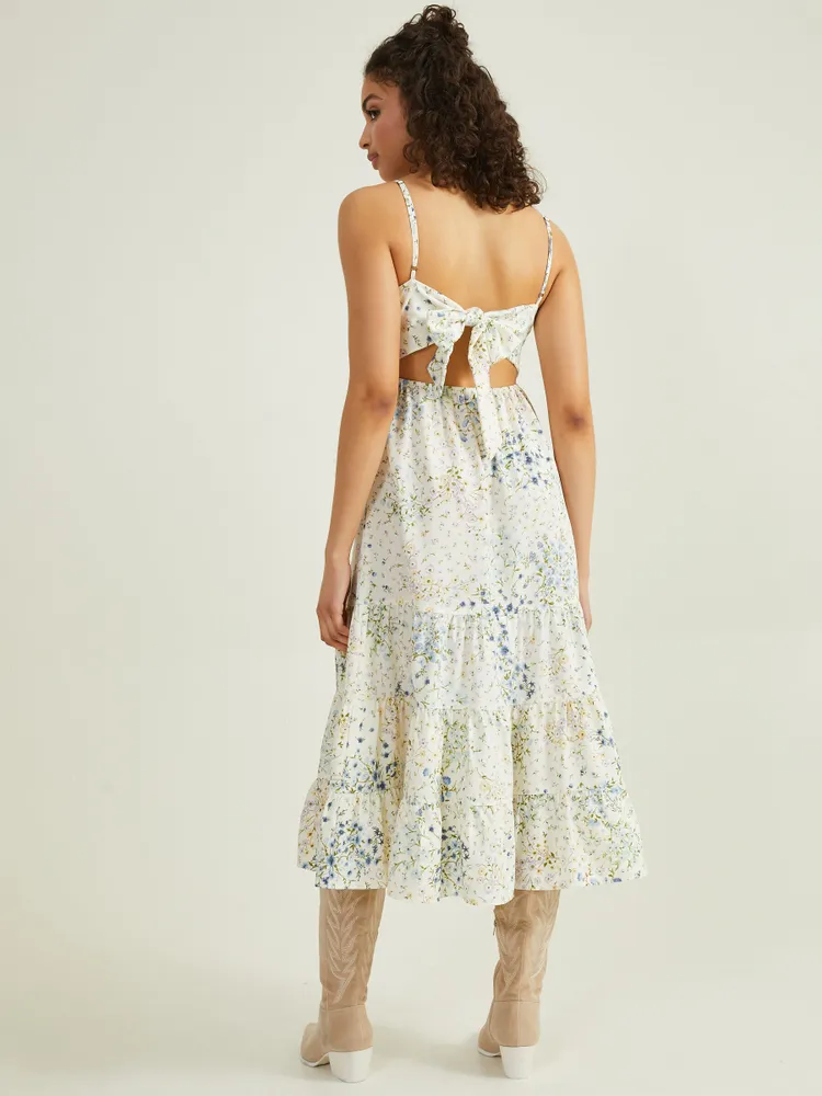 Devyn Floral Midi Dress