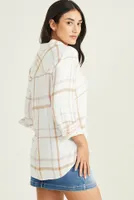 Bailey Plaid Button Up Flannel