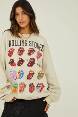 Rolling Stones Oversized Sweatshirt