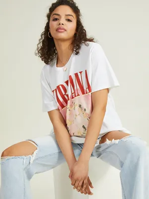 Nirvana Heart Band Tee