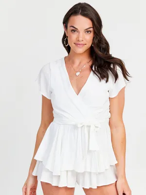 Reagan Ruffle Romper