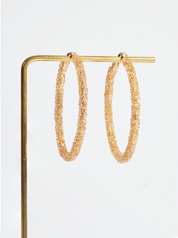 Champagne Ice Earrings