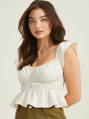 Lucinda Peplum Top