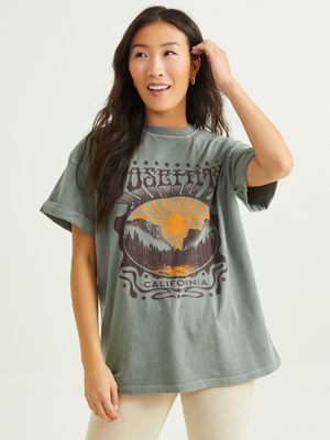 Yosemite Boyfriend Tee