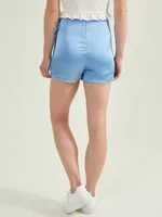 Emmy Satin Wrap Skort