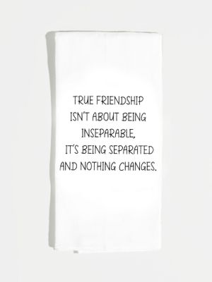True Friendship Tea Towel