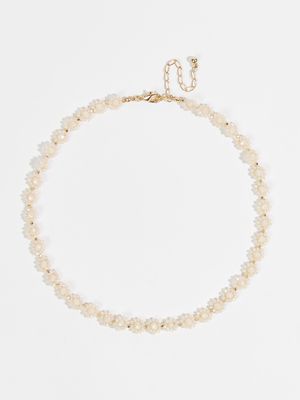 Crystal Flower Choker