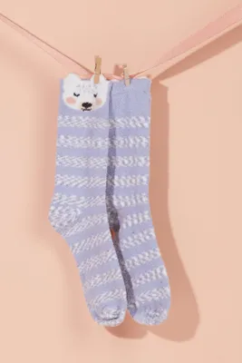 Polar Bear Cozy Socks