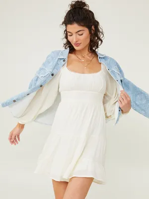 Izzy Puff Sleeve Dress