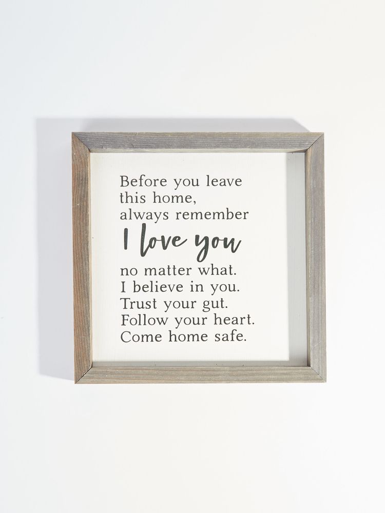 Always Remember I Love You Wall Art