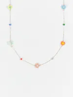 Zoey Beaded Flower Necklace