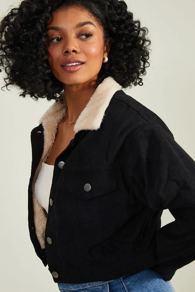 Altar'd State Deirdre Cord Cropped Jacket