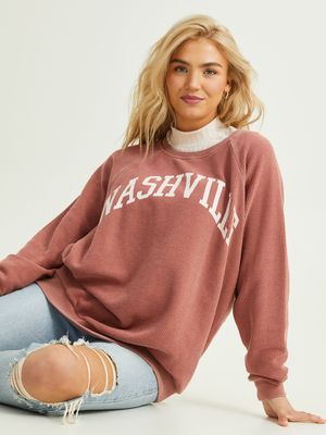 Nashville Ribbed Pullover