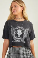Nashville Music State Cropped Tee