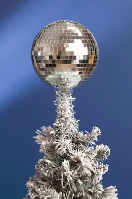 Disco Ball Christmas Tree Topper