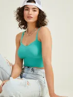 Sweetheart Cropped Tank