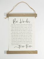 Be Kinder Wall Banner