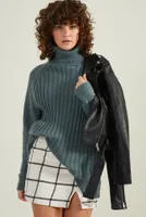 Tara Turtleneck Tunic Sweater