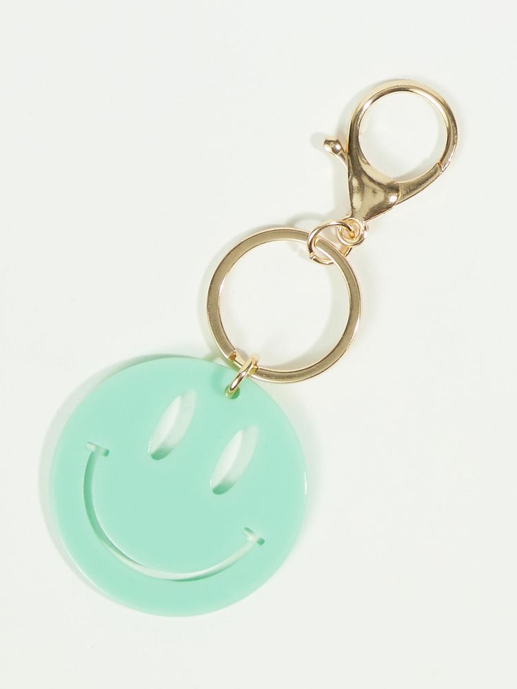 Smiley Acrylic Keychain