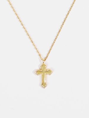 Cross Charm Chain Necklace