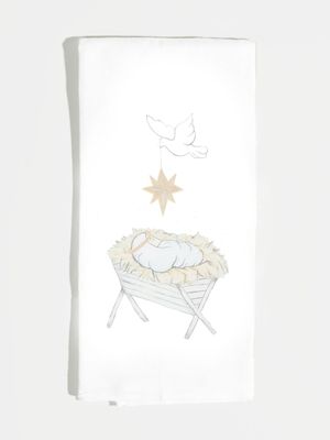Nativity Tea Towel