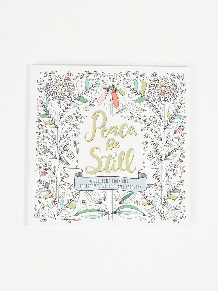 Peace, Be Still Coloring Book