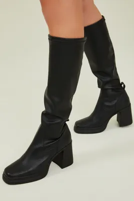 Delayney Knee High Platform Boots By Matisse