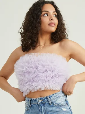 Giselle Tulle Tube Top