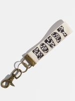 Howdy Canvas Keychain