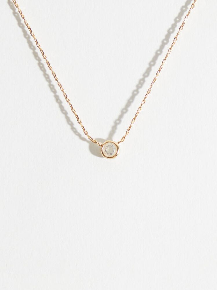 Dainty Chanel Charm Necklace