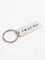 I Love You Mom Keychain