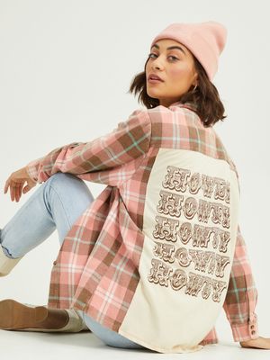 Howdy Graphic Flannel