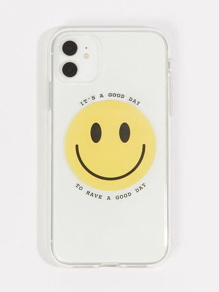 Good Day Smiley iPhone 12 Phone Case