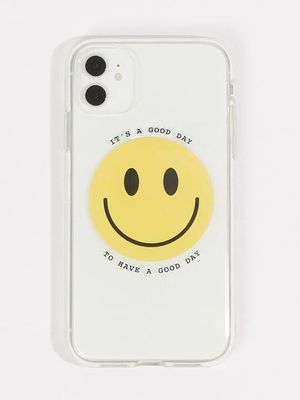 Good Day Smiley iPhone 12 Phone Case