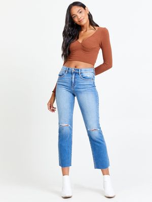 Campbelle Straight Jeans