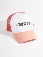 Howdy Trucker Hat