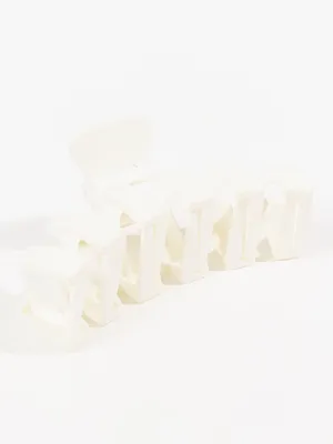 Zigzag Grande Claw Clip