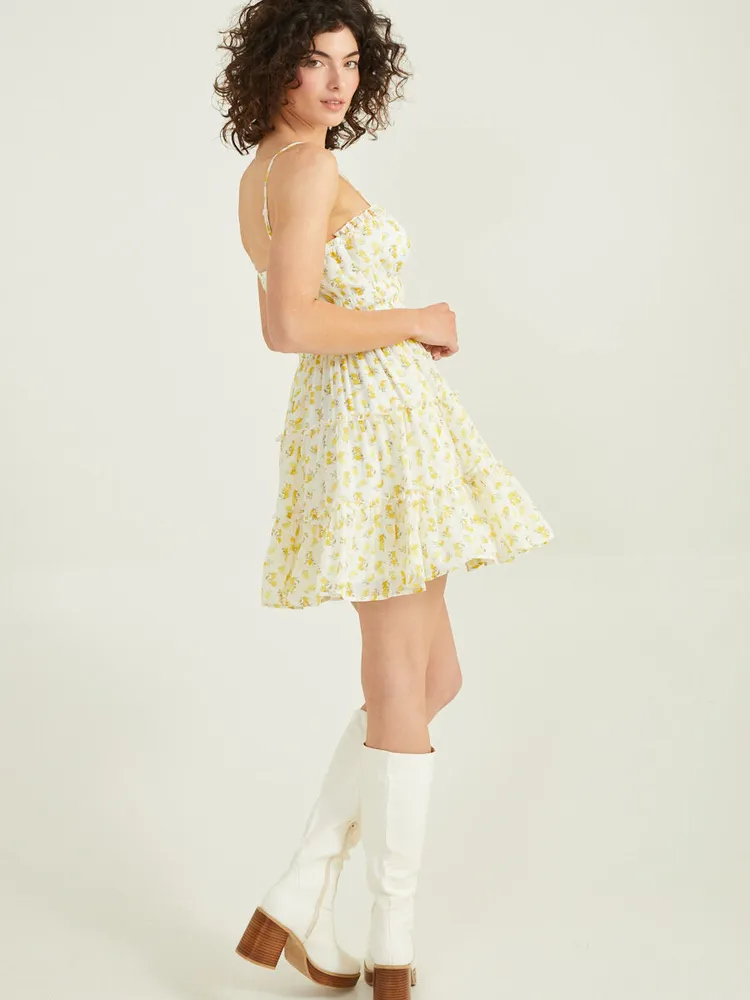 Lemon Mini Dress