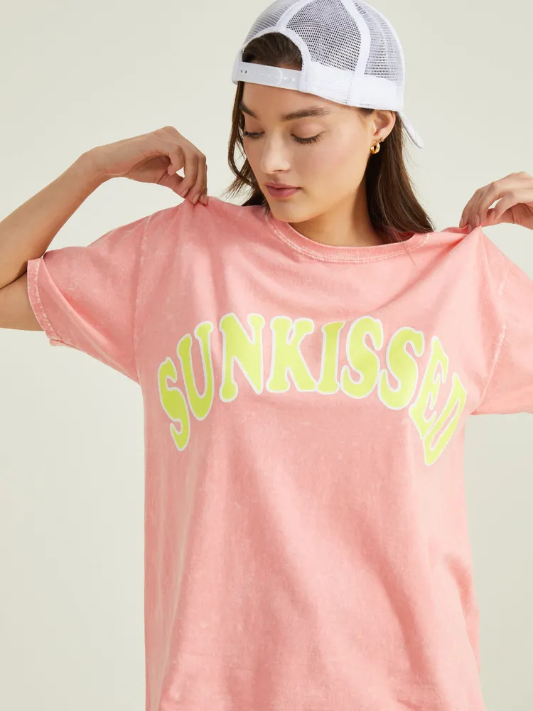 Sunkissed Oversized Tee